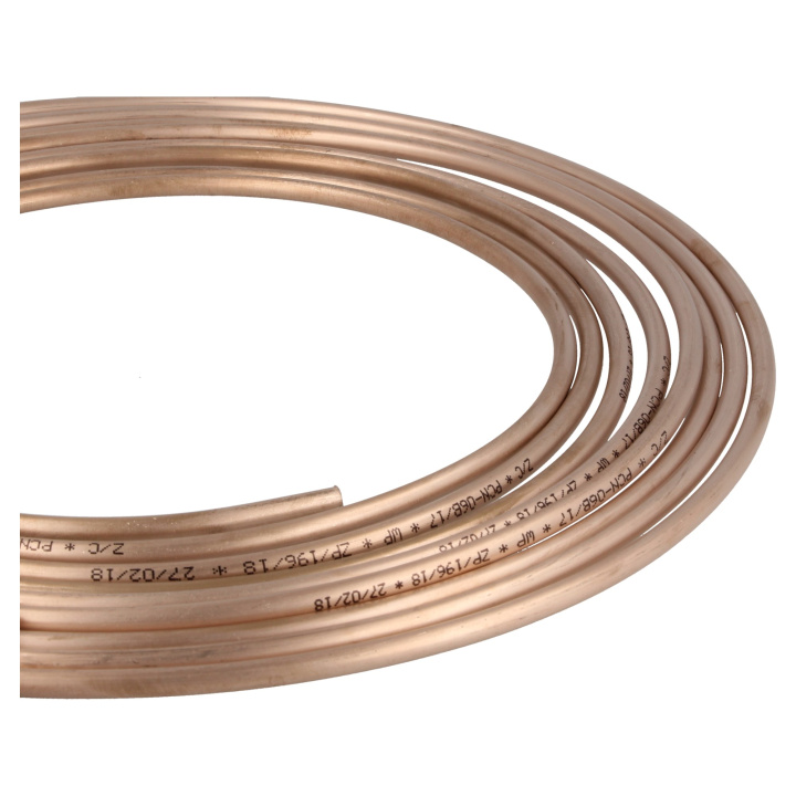 QSP brake line cunifer - 4.75 mm - Length 10 m in the group Brakes / Brake parts at DDESIGN Scandinavia AB (QNR47510C)