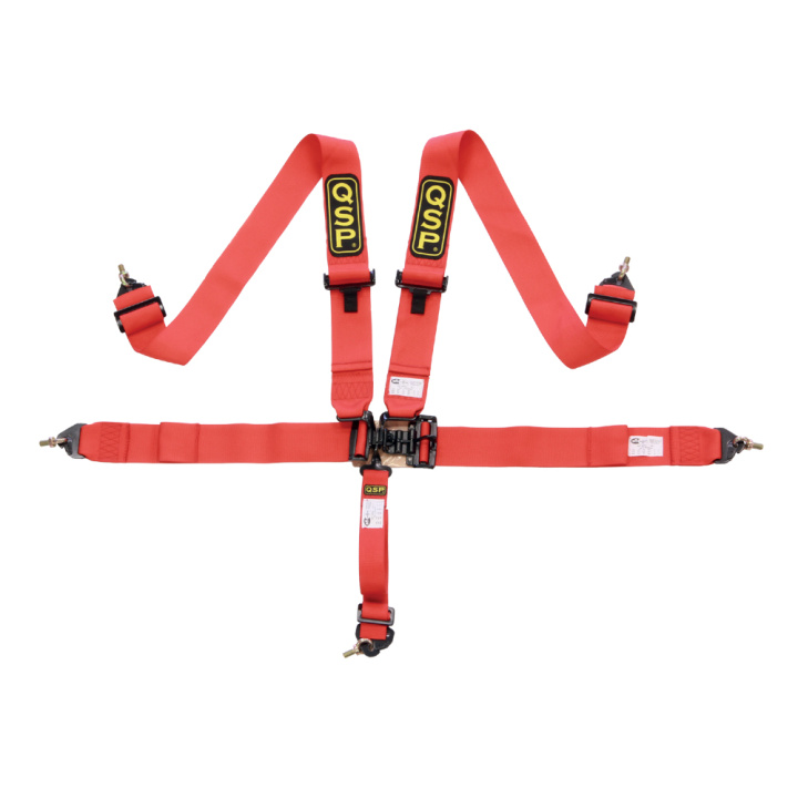 5-point safety harness Nascar style (red) QSP Products in the group Universal products at DDESIGN Scandinavia AB (QR135-RED)