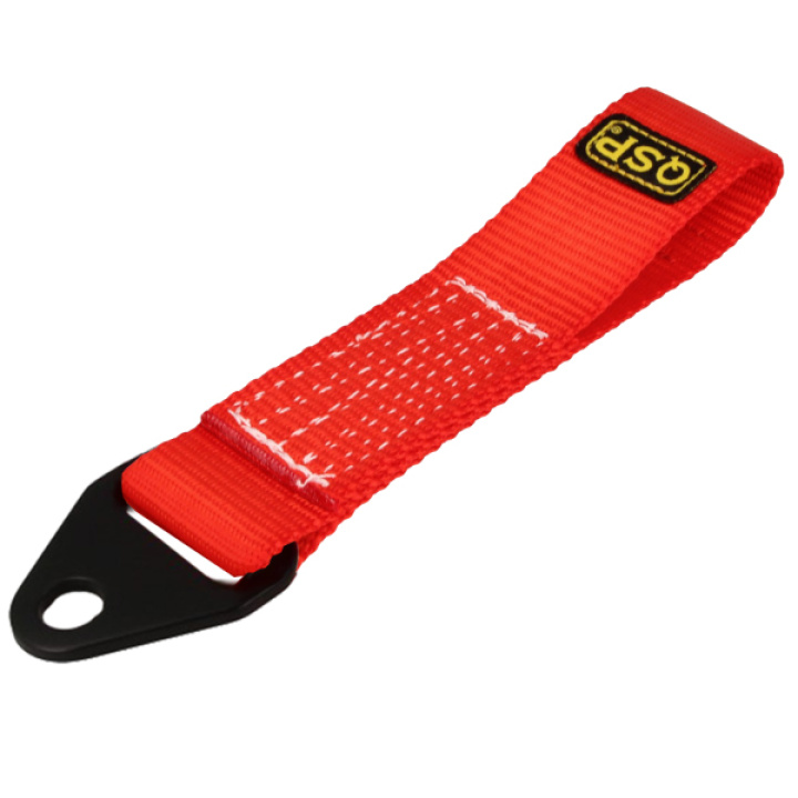 QSP Heavy Duty Towing eye strap 2 - 30cm - Red in the group Exterior / Motorsport / Tow Hooks & Tow Straps at DDESIGN Scandinavia AB (QRPULL1HD)