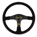 sports steering wheel suede - 380 mm - flat QSP Products