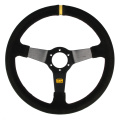 QSP sports steering wheel suede - 350 mm - deep 70 mm