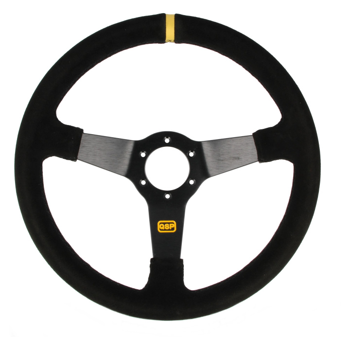 QSP sports steering wheel suede - 350 mm - deep 70 mm in the group Interior / Steering Wheels & Hubs / Sports steering wheels & Wooden steering wheels / Drifting Steering Wheels at DDESIGN Scandinavia AB (QS.S70Z3)