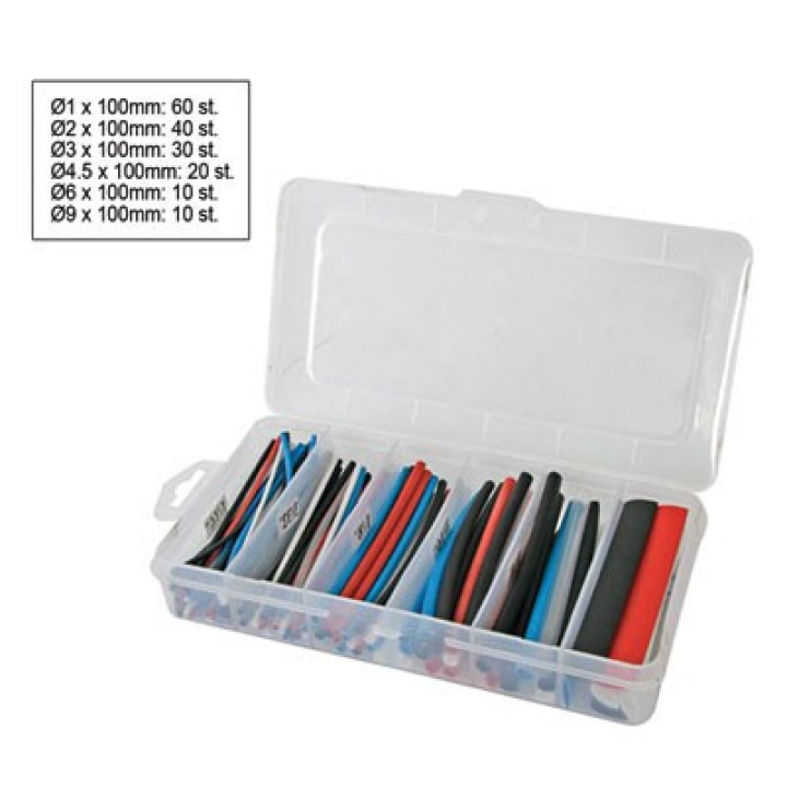 QSP assortment box shrink tubing - 170 pieces in the group Tuning / Electronics / Cable cover & shrink tube at DDESIGN Scandinavia AB (QSHRINK)