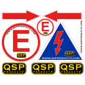 Sticker sheet Racing QSP