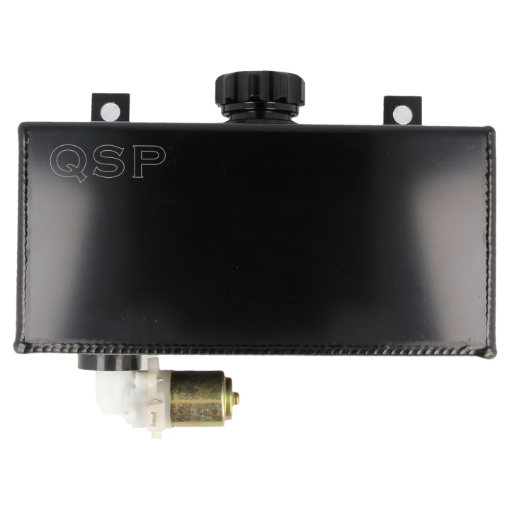 QSP aluminum windshield washer fluid tank horizontal 1.6 liters in the group Tuning / Cooling / Cooling system / Accessories for Coolers at DDESIGN Scandinavia AB (QTANK28)