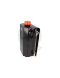 QSP aluminum oil catch tank - 2 liters - D10 connection