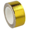 Heat resistant tape gold - 4.5m x 25mm QSP Products