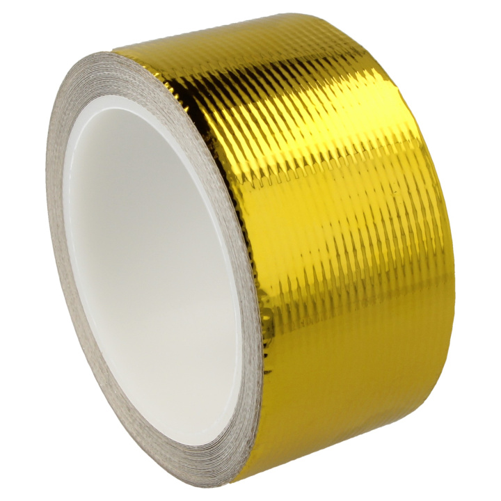 Heat resistant tape gold - 10m x 50mm QSP Products in the group Tuning / Thermal insulation & Cable protection / Tape & Heat protection tape at DDESIGN Scandinavia AB (QTAPE-GOLD)