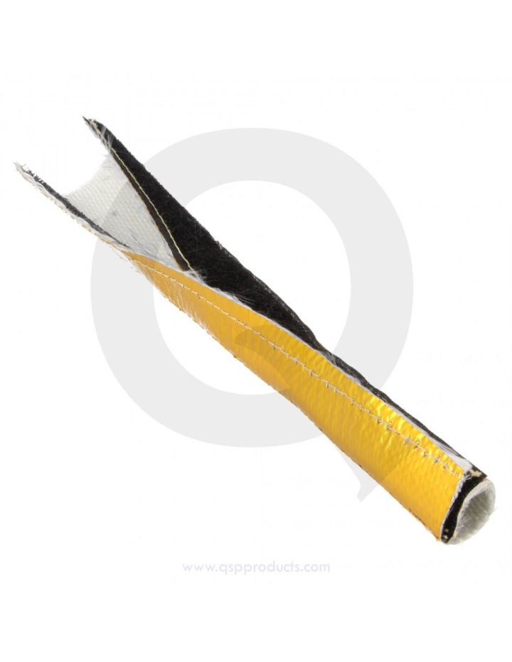 Thermal Insulation Hose Velcro Gold 1M QSP in the group Tuning / Thermal insulation & Cable protection / Cable & Hose Cover Heat Protection at DDESIGN Scandinavia AB (QVELCRO-GOLD)
