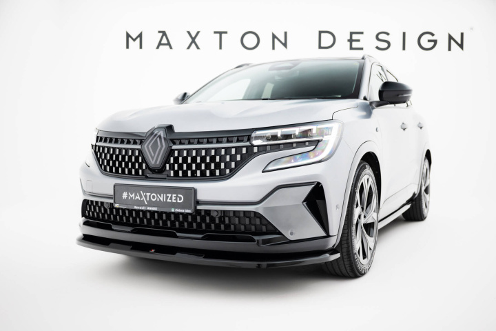 Renault Austral Iconic / Iconic Esprit Alpine Mk1 2022+ Front Splitter Maxton Design in the group Select car model / Renault / Austral 2022+ at DDESIGN Scandinavia AB (RE-AU-1-IC-FD1G)