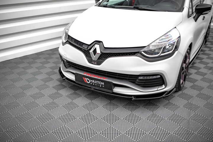 Front Splitter V.2 Renault Clio Rs Mk4 Maxton Design in the group Select car model / Renault / Clio 4 12-19 at DDESIGN Scandinavia AB (RE-CL-4-RS-FD2G)