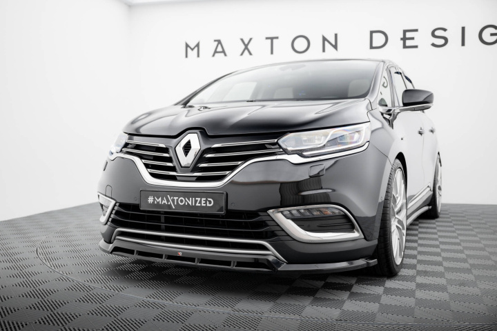 Front Splitter Renault Espace Mk5 Facelift 2019-2023 Maxton Design in the group Select car model / Renault / Espace Mk5 2015-2023 at DDESIGN Scandinavia AB (RE-ES-5F-FD1G-FD1RG)