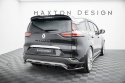 Central Rear Splitter (with Vertical Bars) Renault Espace Mk5 Facelift 2019-2023 Maxton Design