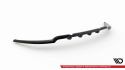 Central Rear Splitter (with Vertical Bars) Renault Megane GT MK3 Facelift 2012-2013 Maxton Design