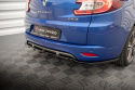 Central Rear Splitter (with Vertical Bars) Renault Megane Gt Line Grandtour Mk3 Facelift Maxton Design