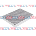 Porsche Cayenne 2003-2010 Cabin Air Filter with Anti-Allergenic Effect OE-FIT+