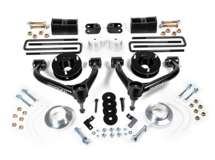 Chevrolet Silverado & GMC Sierra 1500 2019-2025 4\'\' Front with 3.0\'\' Rear SST Lift Kit - Cast Steel Upper Control Arms Readylift in the group Select car model / Chevrolet / Silverado 2019+ at DDESIGN Scandinavia AB (RLT69-39400)