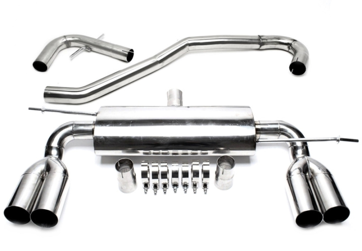 Audi / VW A3, Golf V, Golf Plus A3, Typ 8P, / Golf V, Typ 1K, / Golf Plus, Typ 1KP 2003-2013 TA Technix duplex stainless steel racing system in the group Select car model / Audi / A3 - S3 - RS3 (8P) 2003-2013 / Tuning / Exhaust at DDESIGN Scandinavia AB (RSG5ADE276S)