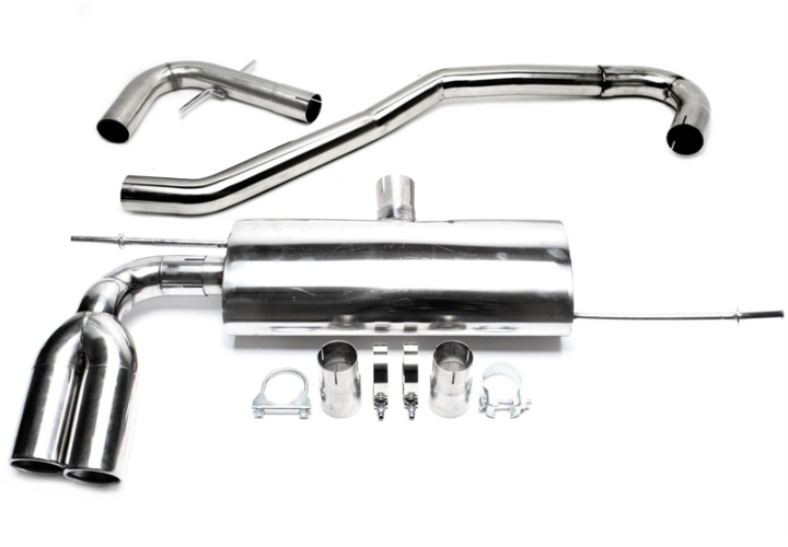 Audi / VW A3, Golf V, Golf Plus A3, Typ 8P, / Golf V, Typ 1K, / Golf Plus, Typ 1KP 2003-2013 TA Technix stainless steel racing system in the group Select car model / Audi / A3 - S3 - RS3 (8P) 2003-2013 / Tuning / Exhaust at DDESIGN Scandinavia AB (RSG5AE276S)