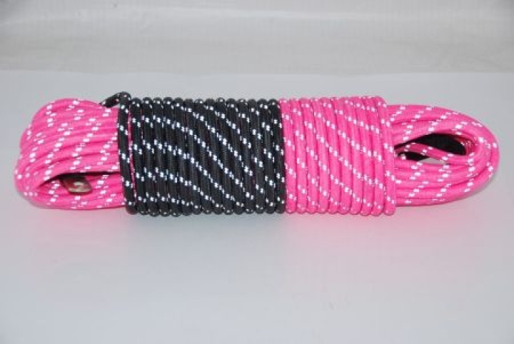 SaberPro Pink Reflective Double Braided Winch Rope Limited Edition in the group Exterior / Offroad at DDESIGN Scandinavia AB (SBR-30WR-P)