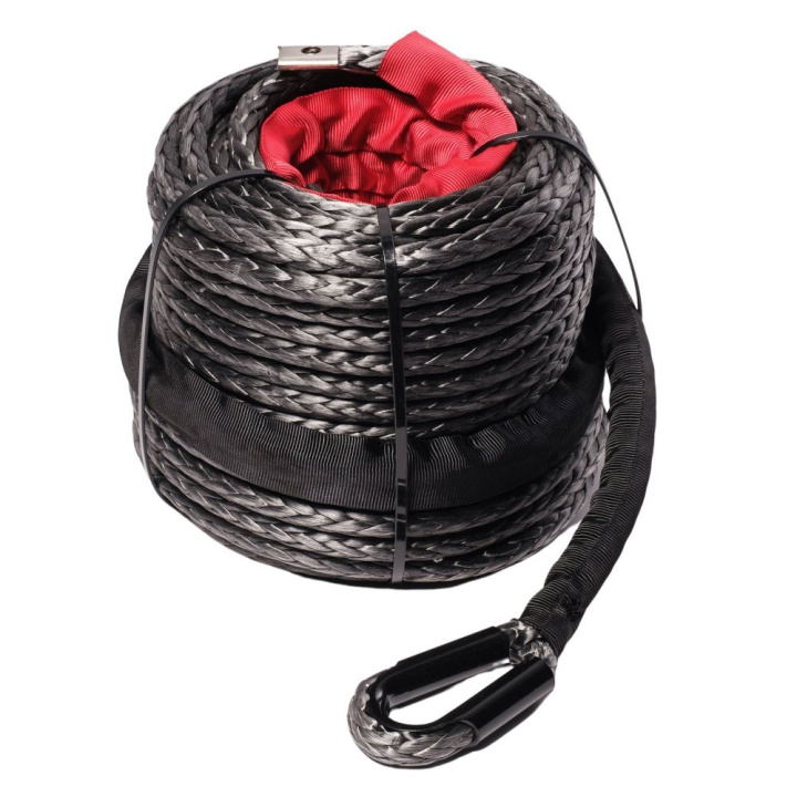 SaberPro Single Braided 30M Winch Rope (black) in the group Exterior / Offroad at DDESIGN Scandinavia AB (SBR-30WR-SBLK)