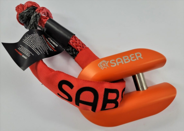 Saber 7075 Alloy Winch Shackle - Cerakote Orange in the group Exterior / Offroad at DDESIGN Scandinavia AB (SBR-AWSCO)