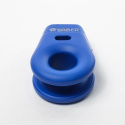 Saber 6061 Aluminium Spliced Winch Thimble - Cerakote Blue & 9K Soft Shackle