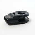 Saber 6061 Aluminium Spliced Winch Thimble  Cerakote Black