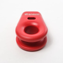 Saber 6061 Aluminium Spliced Winch Thimble - Cerakote Red & 9K Soft Shackle