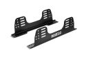 Long 500mm Steel Seat Side Mounts 290mm Spacing Sparco