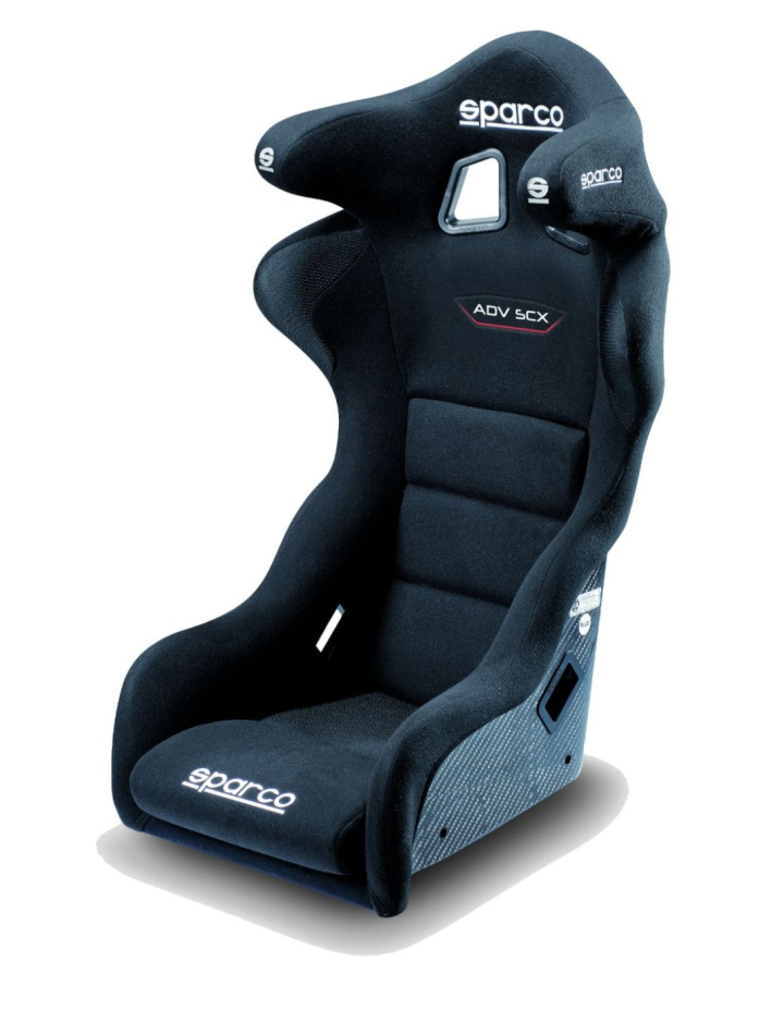 Racing Seat ADV-SCX (Small/Medium) Black FIA 8862-2009 Sparco in the group Interior / Seats and Belts / Sports seats & Racing seats at DDESIGN Scandinavia AB (SCO00804ZNR)