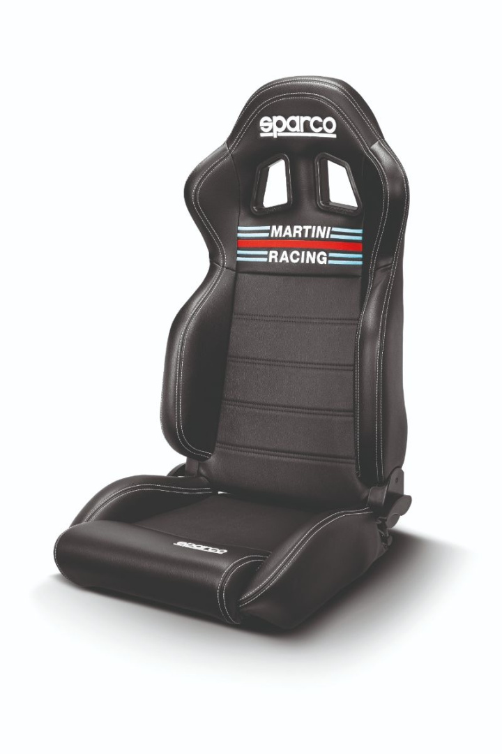 R100 Seat Martini Racing Sparco in the group Interior / Seats and Belts / Sports seats & Racing seats at DDESIGN Scandinavia AB (SCO009014MRNR)