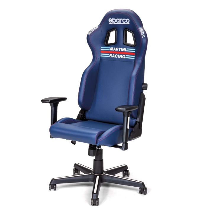 Icon Martini Racing Gaming Chair Sparco in the group Universal products / Lifestyle / Sim racing / Office chairs Sparco at DDESIGN Scandinavia AB (SCO00998SPMR)