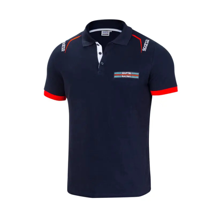 Sparco Martini Racing Polo Embroideries in the group Universal products / Lifestyle / Clothing & Accessories / Sparco Clothing & Promotional Items at DDESIGN Scandinavia AB (SCO01276MRB)