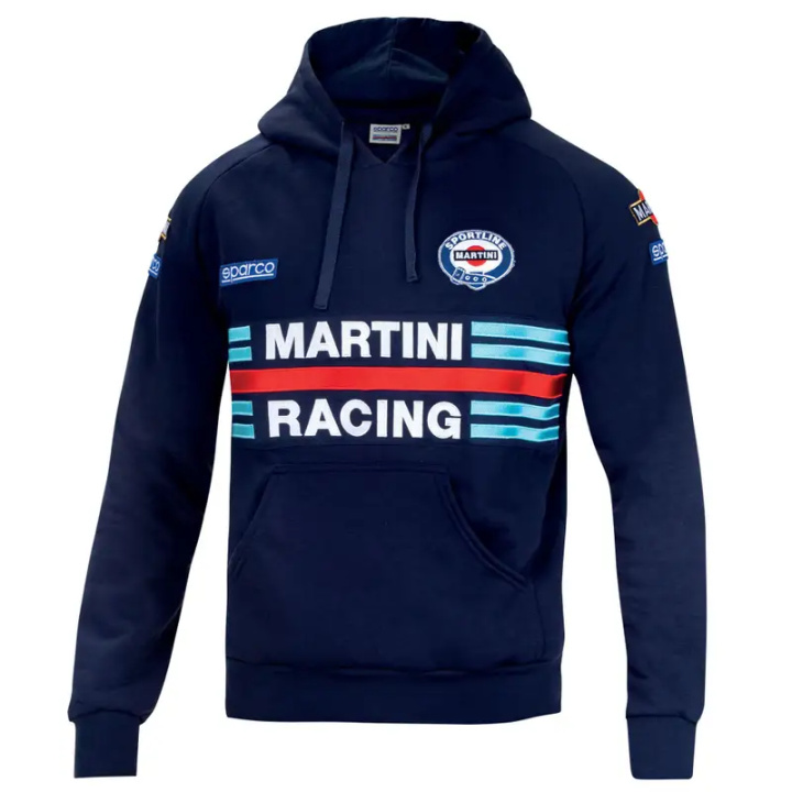 Sparco Martini Racing Hoodie Replica in the group Universal products / Lifestyle / Clothing & Accessories / Sparco Clothing & Promotional Items at DDESIGN Scandinavia AB (SCO01279MR)