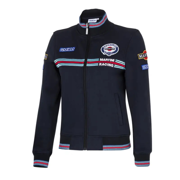 Sparco Full Zip Sweatshirt Martini Racing Lady in the group Universal products / Lifestyle / Clothing & Accessories / Sparco Clothing & Promotional Items at DDESIGN Scandinavia AB (SCO013033MRB)