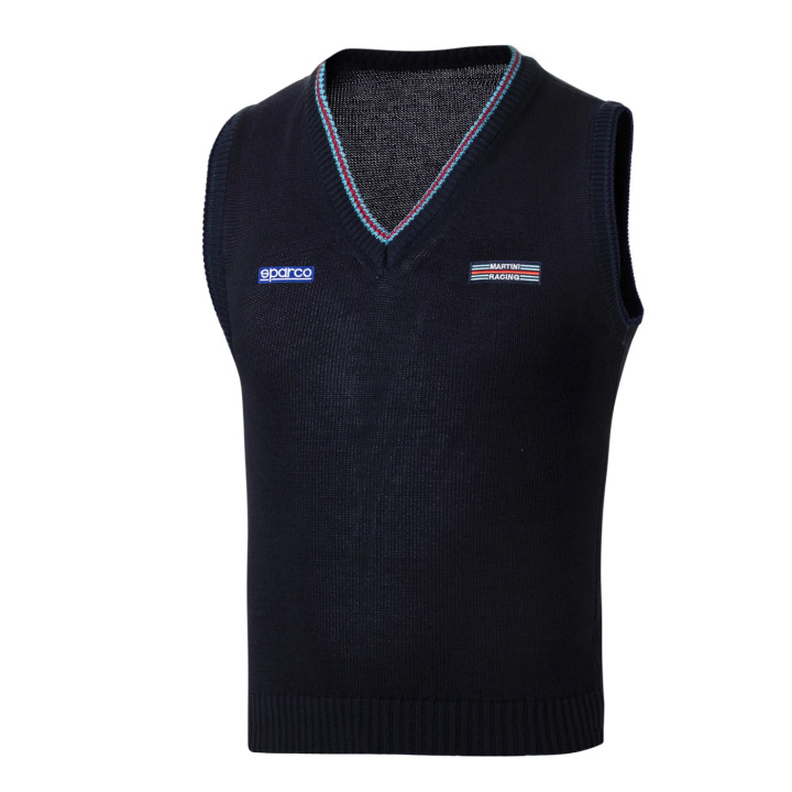 Sparco Knitted Cotton Vest Martini Racing in the group Universal products / Lifestyle / Clothing & Accessories / Sparco Clothing & Promotional Items at DDESIGN Scandinavia AB (SCO013052MRBM)