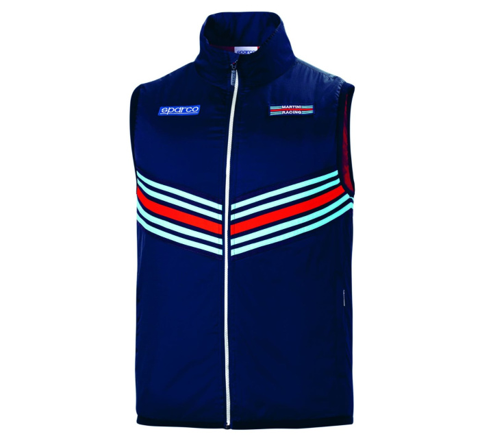 Sparco Martini Racing Replica Vest Marine Blue, Size: XXXL in the group Universal products / Lifestyle / Clothing & Accessories / Sparco Clothing & Promotional Items at DDESIGN Scandinavia AB (SCO01313MRBM6XXXL)