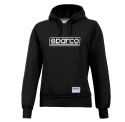 Hoodie Frame Dam Size: M, Color: Black Sparco