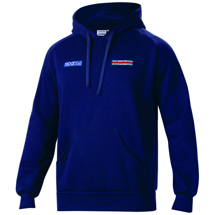 Sparco Martini Racing Hoodie Big Stripes in the group Universal products / Lifestyle / Clothing & Accessories / Sparco Clothing & Promotional Items at DDESIGN Scandinavia AB (SCO01340MRB)