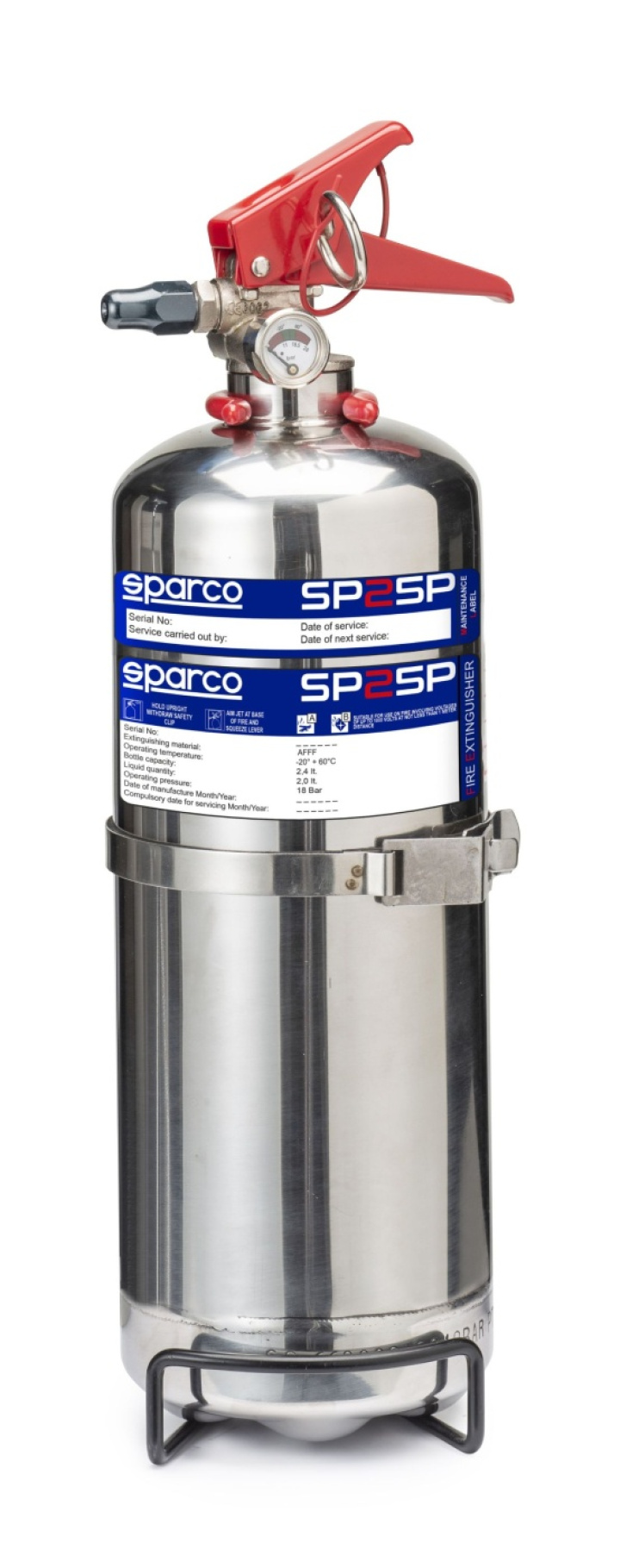 Extinguisher Hand-Held 2L Sparco in the group Universal products / Motorsport products / Safety products / Fire extinguisher for motorsport at DDESIGN Scandinavia AB (SCO014775BXL2)