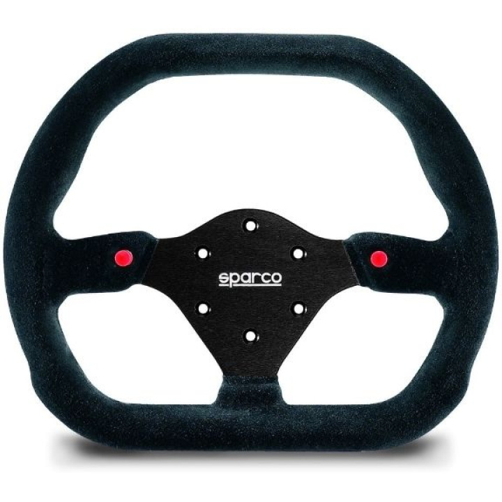 Sparco P310 310mm Suede 3-spoke in the group Interior / Steering Wheels & Hubs / Sports steering wheels & Wooden steering wheels / Sport Steering Wheels at DDESIGN Scandinavia AB (SCO015P310F2SN)