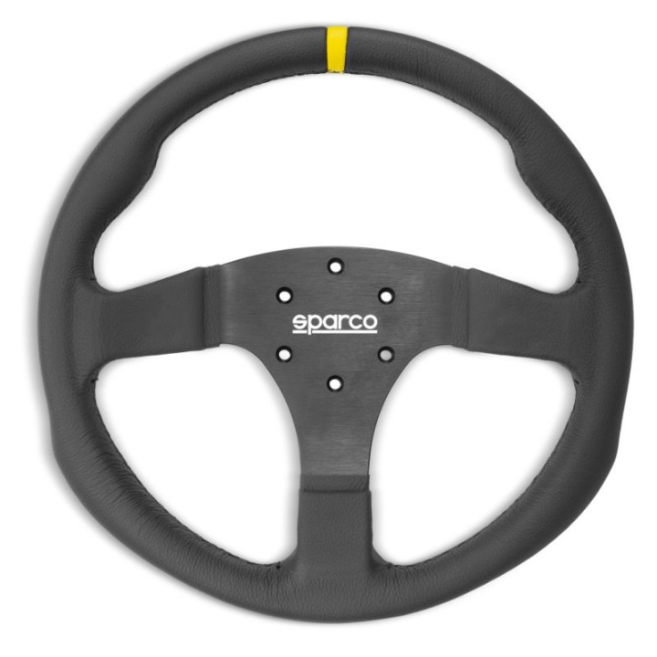 R330 Leather 330mm Steering Wheel Sparco in the group Interior / Steering Wheels & Hubs / Sports steering wheels & Wooden steering wheels / Sport Steering Wheels at DDESIGN Scandinavia AB (SCO015R330CLO)