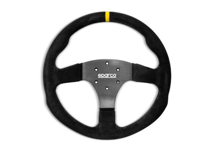 R350 Suede 350mm Steering Wheel Sparco in the group Interior / Steering Wheels & Hubs / Sports steering wheels & Wooden steering wheels / Sport Steering Wheels at DDESIGN Scandinavia AB (SCO015R350PSO)