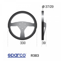 Sparco R383 330mm Suede 3-spoke