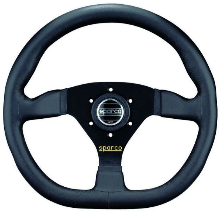 Sparco L360 330mm Leather 3-spoke Plan in the group Interior / Steering Wheels & Hubs / Sports steering wheels & Wooden steering wheels / Sport Steering Wheels at DDESIGN Scandinavia AB (SCO015TRGL1TUV)