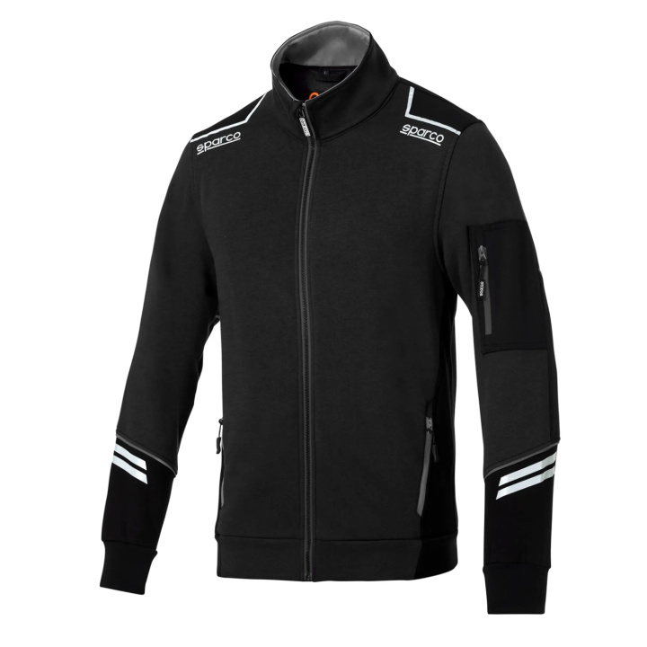 Sparco Tech Full Zip Sweatshirt in the group Universal products / Lifestyle / Clothing & Accessories / Sparco Clothing & Promotional Items at DDESIGN Scandinavia AB (SCO02429)