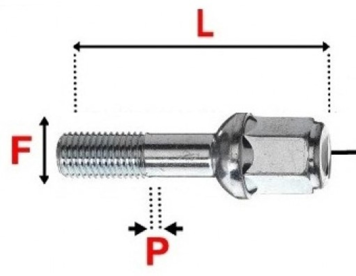 Bolt Ball M12x1.5 / M14x1.5 Sparco in the group Exterior / Wheels & Tires / Wheel Bolts and Nuts & Studs / Lug Bolts at DDESIGN Scandinavia AB (SCO249BSM)