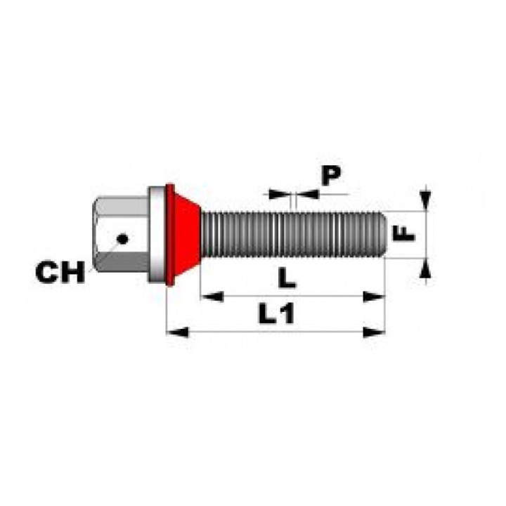 Lug Nut M12x1.25 / Conical Floating Sparco in the group Exterior / Wheels & Tires / Wheel Bolts and Nuts & Studs / Lug Bolts at DDESIGN Scandinavia AB (SCO249BVM1202)