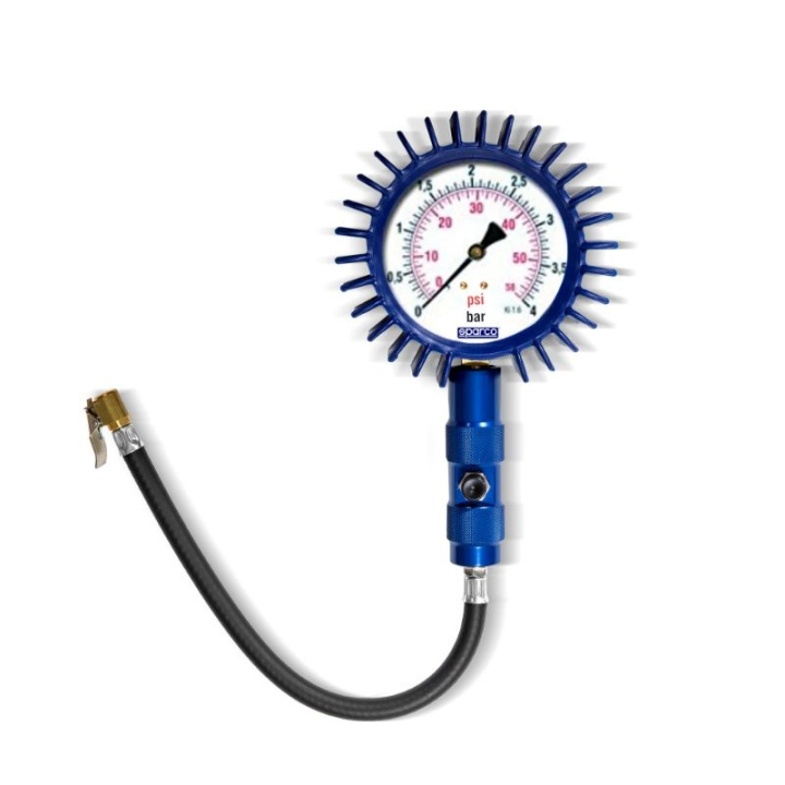 ​Analog Tyre Pressure Gauge 100mm Sparco​ in the group Universal products / Motorsport products / Tools & Accessories / Tools & Garage Accessories at DDESIGN Scandinavia AB (SCO29410100A)
